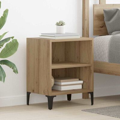 vidaXL Nachttisch Artisan-Eiche 40 x 30 x 50 cm Holzwerkstoff vidaXL Nachttisch Artisan-Eiche 40 x 30 x 50 cm Holzwerkstoff