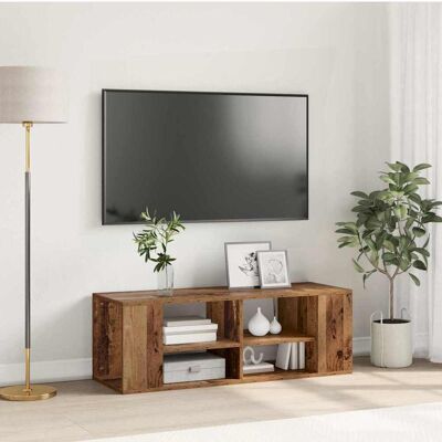 vidaXL TV-Schrankset Altholz 102 x 35 x 35 cm Holzwerkstoff vidaXL TV-Schrankset Altholz 102 x 35 x 35 cm Holzwerkstoff