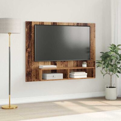 vidaXL TV-Schrankset Altholz 120 x 23,5 x 90 cm Holzwerkstoff vidaXL TV-Schrankset Altholz 120 x 23,5 x 90 cm Holzwerkstoff