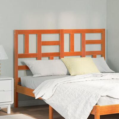 vidaXL Bettkopfteil Wachsbraun 145,5 x 4 x 104 cm Massives Kiefernholz vidaXL Bettkopfteil Wachsbraun 145,5 x 4 x 104 cm Massives Kiefernholz