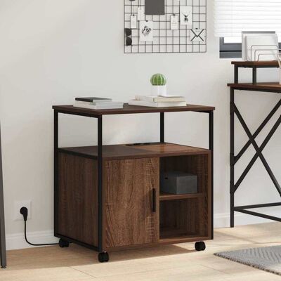 vidaXL Schrank mit Ladestation 61 x 46 x 67 cm Holzwerkstoff vidaXL Schrank mit Ladestation 61 x 46 x 67 cm Holzwerkstoff