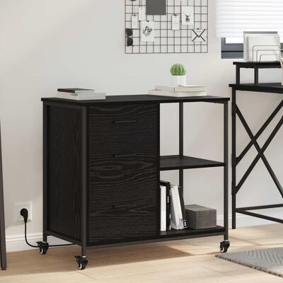 vidaXL Schrank mit Ladestation 76 x 41 x 72 cm Holzwerkstoff vidaXL Schrank mit Ladestation 76 x 41 x 72 cm Holzwerkstoff