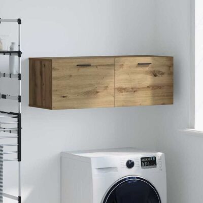 vidaXL Wandschrank 100 x 36,5 x 35 cm Holzwerkstoff Artisan-Eiche vidaXL Wandschrank 100 x 36,5 x 35 cm Holzwerkstoff Artisan-Eiche