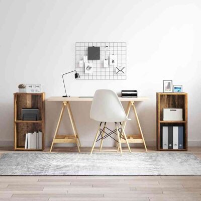 vidaXL TV-Schrankset 2 pcs Altholz 37 x 35 x 72 cm Holzwerkstoff vidaXL TV-Schrankset 2 pcs Altholz 37 x 35 x 72 cm Holzwerkstoff