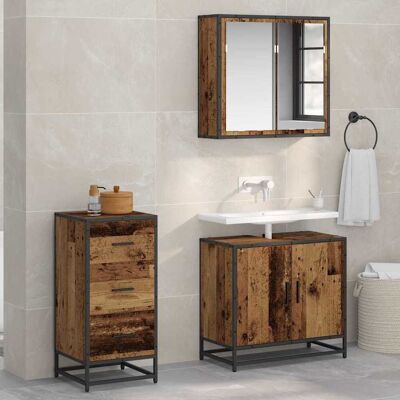vidaXL Sideboard Altholz 35,5 x 35 x 76 cm vidaXL Sideboard Altholz 35,5 x 35 x 76 cm