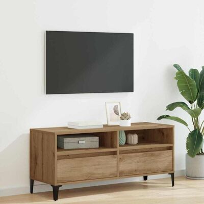 vidaXL TV-Schränk 100 x 34,5 x 44,5 cm Artisan-Eiche vidaXL TV-Schränk 100 x 34,5 x 44,5 cm Artisan-Eiche