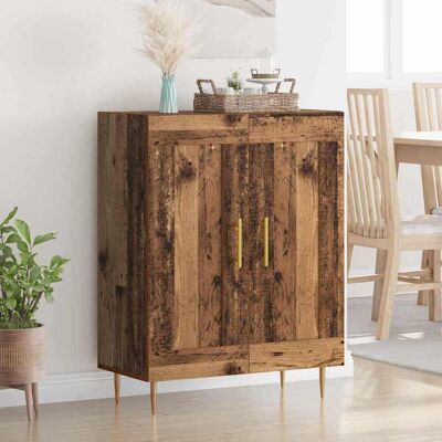 vidaXL Sideboard Altholz 69,5 x 34 x 90 cm Verbundholz und Eisen vidaXL Sideboard Altholz 69,5 x 34 x 90 cm Verbundholz und Eisen