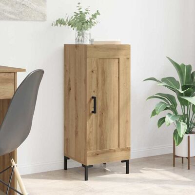 vidaXL Sideboard Olden Artisan-Eiche 34,5 x 34 x 90 cm vidaXL Sideboard Olden Artisan-Eiche 34,5 x 34 x 90 cm