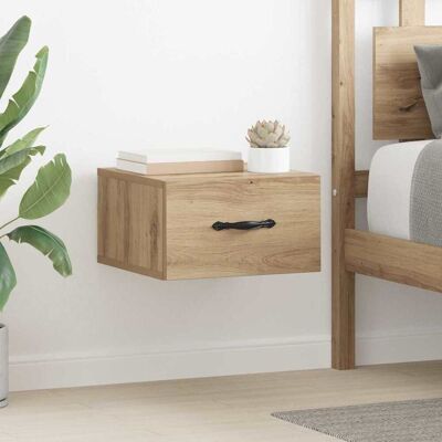 vidaXL Nachttisch Artisan-Eiche 35 x 35 x 20 cm Holzwerkstoff vidaXL Nachttisch Artisan-Eiche 35 x 35 x 20 cm Holzwerkstoff