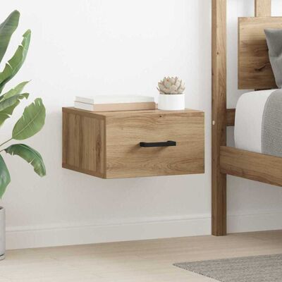 vidaXL Nachttisch Artisan-Eiche 35 x 35 x 20 cm Holzwerkstoff vidaXL Nachttisch Artisan-Eiche 35 x 35 x 20 cm Holzwerkstoff