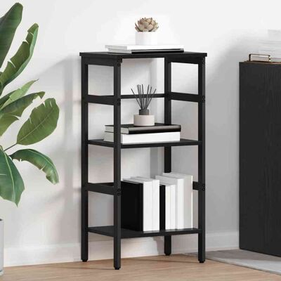 vidaXL Bücherregal 2 Ebenen 40 x 29,5 x 81 cm Holzwerkstoff vidaXL Bücherregal 2 Ebenen 40 x 29,5 x 81 cm Holzwerkstoff