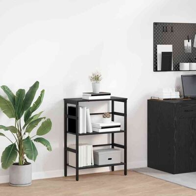 vidaXL Bücherregal 2 Ebenen 60 x 29,5 x 81 cm Holzwerkstoff vidaXL Bücherregal 2 Ebenen 60 x 29,5 x 81 cm Holzwerkstoff