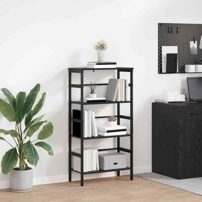 vidaXL Bücherregal 3 Ebenen 60 x 29,5 x 115 cm Holzwerkstoff vidaXL Bücherregal 3 Ebenen 60 x 29,5 x 115 cm Holzwerkstoff