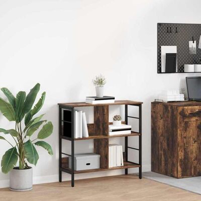 vidaXL Bücherregal 4 Ebenen 82 x 32 x 79 cm Holzwerkstoff vidaXL Bücherregal 4 Ebenen 82 x 32 x 79 cm Holzwerkstoff