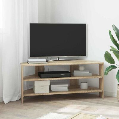 vidaXL EckTVSchrank Sonoma-Eiche 102x40,5x45cm Holzwerkstoff vidaXL EckTVSchrank Sonoma-Eiche 102x40,5x45cm Holzwerkstoff