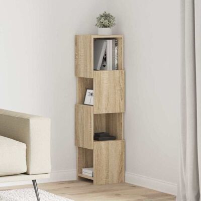 vidaXL Eckschrank 25,5x25x102cm Holzwerkstoff Sonoma-Eiche vidaXL Eckschrank 25,5x25x102cm Holzwerkstoff Sonoma-Eiche