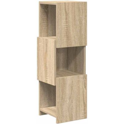 vidaXL Eckschrank 25,5x25x80cm Holzwerkstoff Sonoma-Eiche vidaXL Eckschrank 25,5x25x80cm Holzwerkstoff Sonoma-Eiche