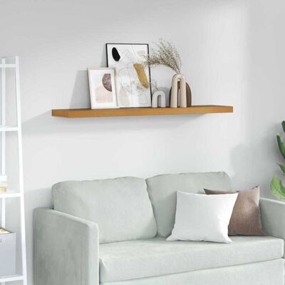 vidaXL Wandregal Wandmontiert Beige 120 x 23,5 x 4 cm Holzwerkstoff vidaXL Wandregal Wandmontiert Beige 120 x 23,5 x 4 cm Holzwerkstoff