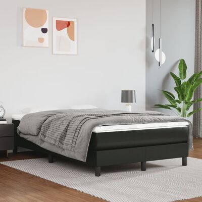 vidaXL Taschenfederkernmatratze Mittel Schwarz 120x200x20 cm Kunstleder vidaXL Taschenfederkernmatratze Mittel Schwarz 120x200x20 cm Kunstleder