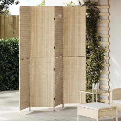 VidaXL Raumteiler - Verstellbar, Leicht, Elegantes Naturholz - Raumteiler VidaXL Raumteiler - Verstellbar, Leicht, Elegantes Naturholz - Raumteiler