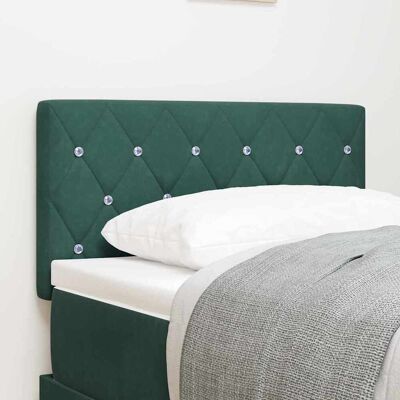 vidaXL Kopfteil Dunkelgrün 80 cm Samt vidaXL Kopfteil Dunkelgrün 80 cm Samt