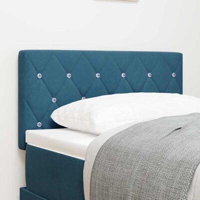 vidaXL Kopfteil Dunkelblau 80 cm Samt vidaXL Kopfteil Dunkelblau 80 cm Samt