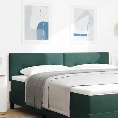 Vidaxl - Knopf-Polsterkopfteil Dunkelgrün 180cm - Kopfteil Vidaxl - Knopf-Polsterkopfteil Dunkelgrün 180cm - Kopfteil