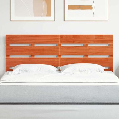 vidaXL Kopfteil Wachsbraun 160,5 x 3 x 80 cm Massives Kiefernholz vidaXL Kopfteil Wachsbraun 160,5 x 3 x 80 cm Massives Kiefernholz