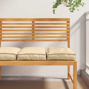 vidaXL Kissen 2 pcs Beige 40 x 40 x 8 cm Oxford-Stoff vidaXL Kissen 2 pcs Beige 40 x 40 x 8 cm Oxford-Stoff