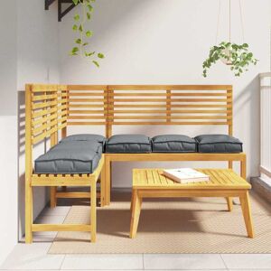 vidaXL Kissen 6 pcs Anthrazit 40 x 40 x 8 cm Oxford-Stoff vidaXL Kissen 6 pcs Anthrazit 40 x 40 x 8 cm Oxford-Stoff