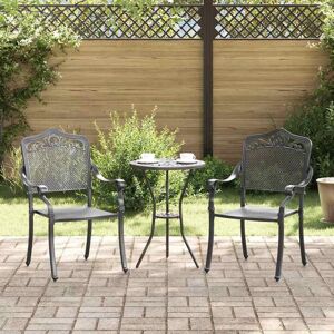Vidaxl Schwarze Gartenstühle - Gartenstühle Vidaxl Schwarze Gartenstühle - Gartenstühle