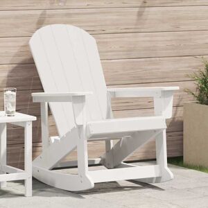 vidaXL Adirondack-Schaukelstuhl Weiß 92 x 73,5 x 92 cm HDPE vidaXL Adirondack-Schaukelstuhl Weiß 92 x 73,5 x 92 cm HDPE