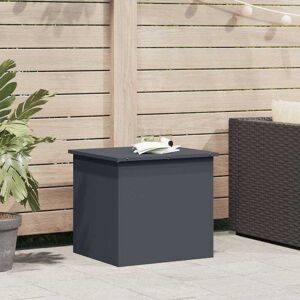 vidaXL Außenlagerbox Anthrazit 55 x 50,5 x 50 cm Stahl vidaXL Außenlagerbox Anthrazit 55 x 50,5 x 50 cm Stahl