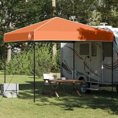 vidaXL Pavillon-Zelt Orange 243 x 243 x 251 cm Stoff vidaXL Pavillon-Zelt Orange 243 x 243 x 251 cm Stoff