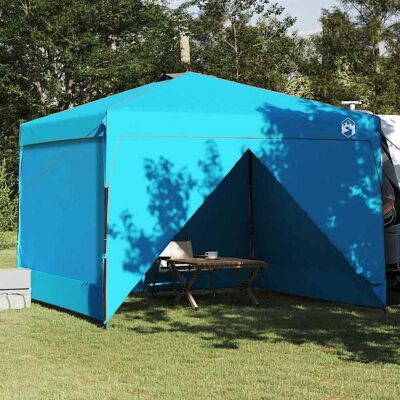 vidaXL Pavillon-Zelt Blau 290 x 290 x 251 cm Stoff vidaXL Pavillon-Zelt Blau 290 x 290 x 251 cm Stoff