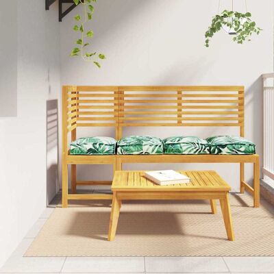 vidaXL Kissen Blatt 4 pcs Blattmuster 40 x 40 x 8 cm Oxford-Stoff vidaXL Kissen Blatt 4 pcs Blattmuster 40 x 40 x 8 cm Oxford-Stoff