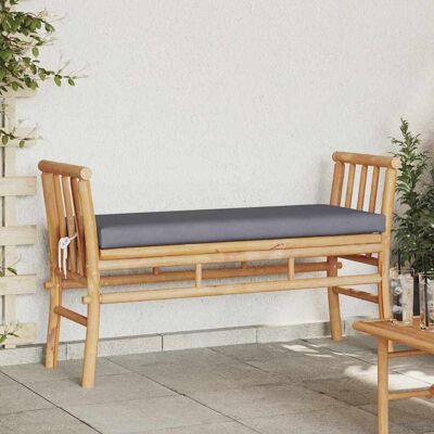 Vidaxl Gartentisch 110cm Robustes Bambus Modernes Design - Gartenbank Vidaxl Gartentisch 110cm Robustes Bambus Modernes Design - Gartenbank