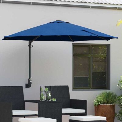 vidaXL Garten-Sonnenschirm 248 x 248 x 148 cm Polyester und Stahl vidaXL Garten-Sonnenschirm 248 x 248 x 148 cm Polyester und Stahl