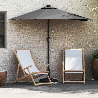 vidaXL Garten-Sonnenschirm Anthrazit 294 x 150 x 223 cm vidaXL Garten-Sonnenschirm Anthrazit 294 x 150 x 223 cm