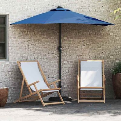 vidaXL Garten-Sonnenschirm 294 x 150 x 223 cm Polyester und Stahl vidaXL Garten-Sonnenschirm 294 x 150 x 223 cm Polyester und Stahl