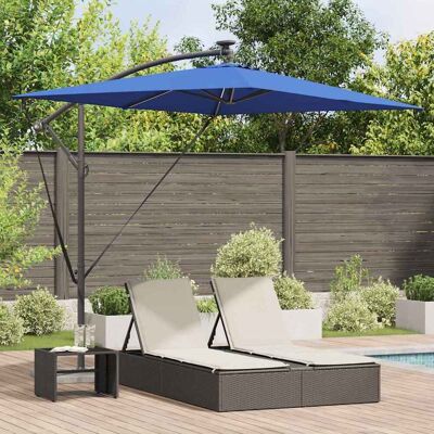 vidaXL Sonnenschirm 294 x 200 x 270 cm Polyester und Aluminium vidaXL Sonnenschirm 294 x 200 x 270 cm Polyester und Aluminium