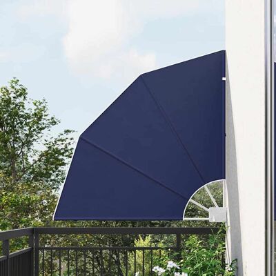 vidaXL Balkon Sichtschutz 115 x 115 cm Polyester Marineblau vidaXL Balkon Sichtschutz 115 x 115 cm Polyester Marineblau