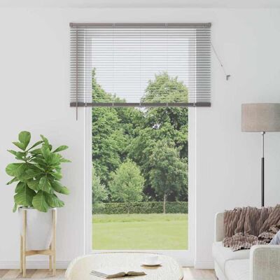 vidaXL Balkenjalousien Silber 220 x 135 cm Aluminium vidaXL Balkenjalousien Silber 220 x 135 cm Aluminium