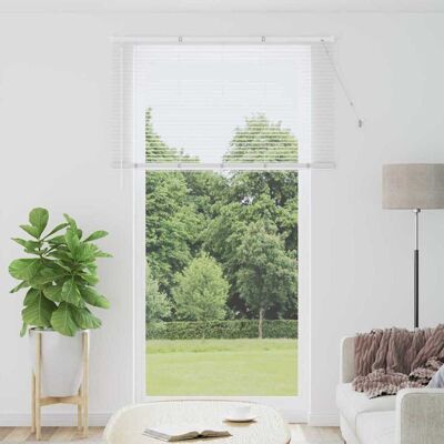 vidaXL Balkenjalousien Weiß 220 x 125 cm Aluminium vidaXL Balkenjalousien Weiß 220 x 125 cm Aluminium