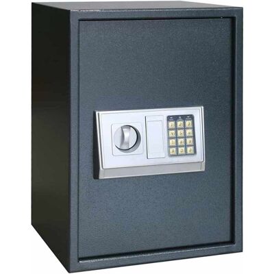 vidaXL Digitaler Safe mit Schloss Dunkelgrau 35 x 31 x 50 cm Stahl vidaXL Digitaler Safe mit Schloss Dunkelgrau 35 x 31 x 50 cm Stahl