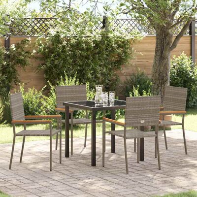 Garten Esstisch-Set - 5 Teile - Außenmöbel Garten Esstisch-Set - 5 Teile - Außenmöbel