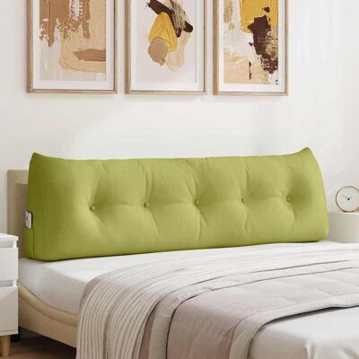 vidaXL Rücken Kissen Hellgrün 160 x 24 x 50 cm Stoff vidaXL Rücken Kissen Hellgrün 160 x 24 x 50 cm Stoff