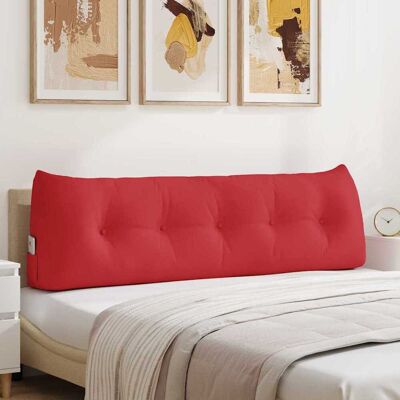 vidaXL Rücken Kissen Rot 160 x 24 x 50 cm Stoff vidaXL Rücken Kissen Rot 160 x 24 x 50 cm Stoff