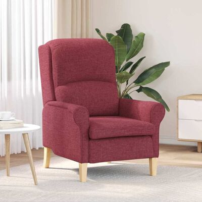 vidaXL Sessel Weinrot Stoff vidaXL Sessel Weinrot Stoff