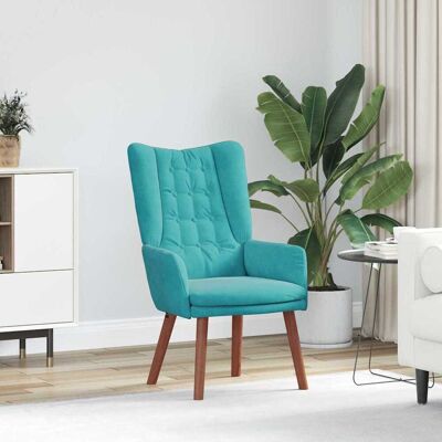 vidaXL Sessel Türkis 63 x 67 x 94 cm Samt vidaXL Sessel Türkis 63 x 67 x 94 cm Samt